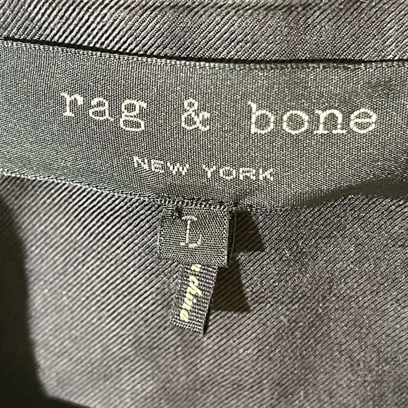 Rag & Bone Black Tailored Vest - Picture 3 of 6